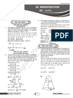 3D Mensuration Last 5 Year Best Questions by Gagan Pratap Sir