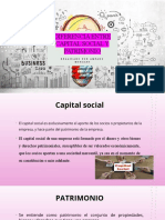 Diferencia Entre Capital Social y Patrimonio