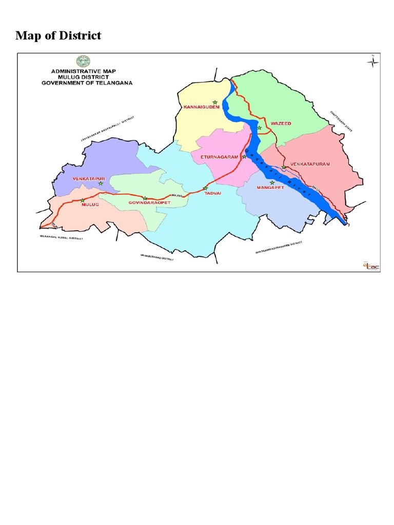 Mulugu Map | PDF