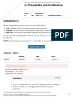 W12 Reading Quiz Probability and Confidence Intervals Math For The Real World PDF