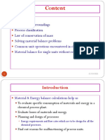 Unit-3 Material Balance Without Chemical Reactions