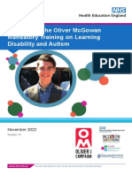 Handbook - The Oliver McGowan Mandatory Training On Learning Disability and Autism
