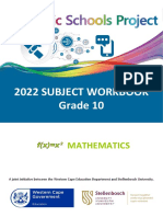 2022 Gr10 Maths WRKBK ENG