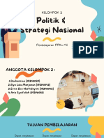 KELOMPOK 2 - Politik & Strategi Nasional