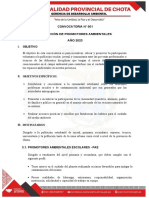 Convocatoria para Formacion de Promotores Ambientales 2023..