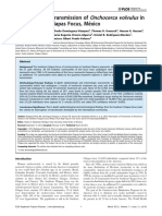 Interruption of Transmission of Onchocerca Volvulus in The Southern Chiapas Focus, Mexico 2013