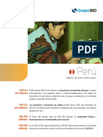 Perfil de Pais Del Grupo BID Peru 2005 2019