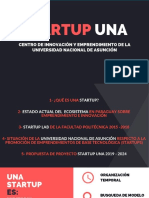 Presentación Startup UNA 2019 - 2023