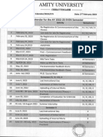 Academic Calendar 