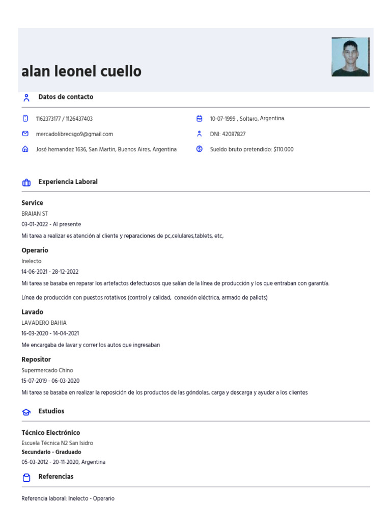 CV Act 6-7 | PDF