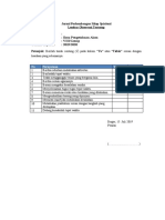 Jurnal Perkembangan Sikap Spiritual (Observasi Tertutup)