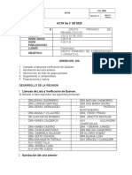 ACTA No 3 REHABILITACION DE 2020