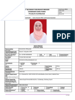 Form Data Kandidat