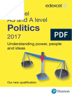 Edexcel A Level Politics Qualification Guide