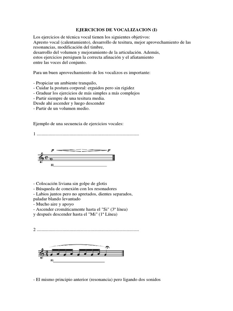 25 Ejercicios De Vocalización | Ejercicios Para Mejorar La Voz – KCJOR