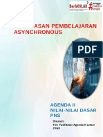 Penugasan Pembelajaran Asynchronous: Agenda Ii Nilai-Nilai Dasar PNS