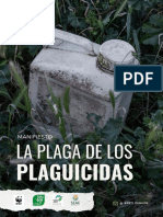 Manifiesto Plaga Plaguicidas Junio 2023