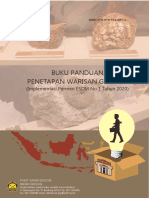 Buku Pedoman Penetapan Warisan Geologi