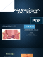 Patología Quirúrgica Ano-Rectal