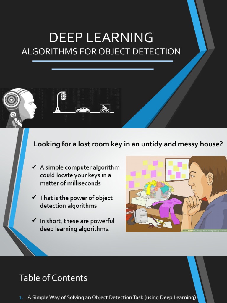 Deep Learning Algorithms For Object Detection | PDF | Image ...