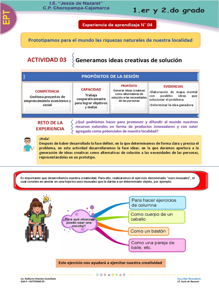 Ideas Creativas en la Fase Idear | PDF | Creatividad