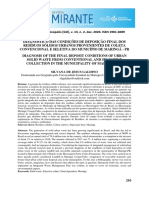 (Artigo) Diagnóstico Das Condições de Deposição Final Dos RSU de Maringá