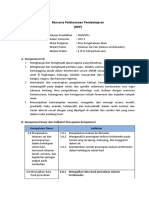 Rencana Pelaksanaan Pembelajaran (RPP) : A. Kompetensi Inti