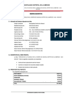 2.2. Memoria Descriptiva Valorizada