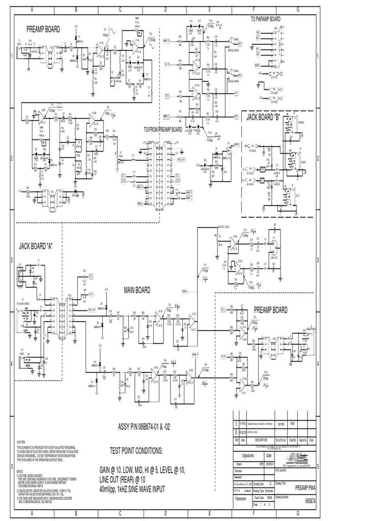 Crate PowerBlock V16 Schematic Manual | PDF
