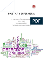 Bioética y Legislacion Prof. Agdo. Araceli Otarola 2022