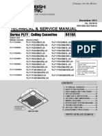 Mitsubishi Electric PLFY-P VBM-E Service Manual Eng
