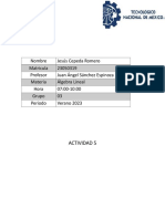 Actividad 5 Algebra Lineal