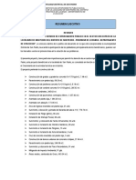 Resumen Ejecutivo (2) CREACION DEL SERVICIO DE ESPARCIMIENTO PUBLICO EN EL SECTOR ORCCOPATA DE LA LOCALIDAD DE SAN PEDRO