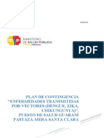 9.1. Plan Contingencia Transmitidas Por Vectores Guarani 2020