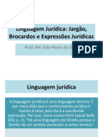 Linguagem Jurídica