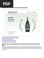 Measurement Partner Suite B&K