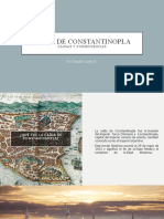 Causas y Consecuencias de La Caída de Constantinopla