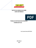 Corrigido Trabalho Estágio Atividades Farmaceuticas