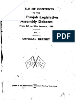 West PB Legis Assembly Debates Vol I 1948