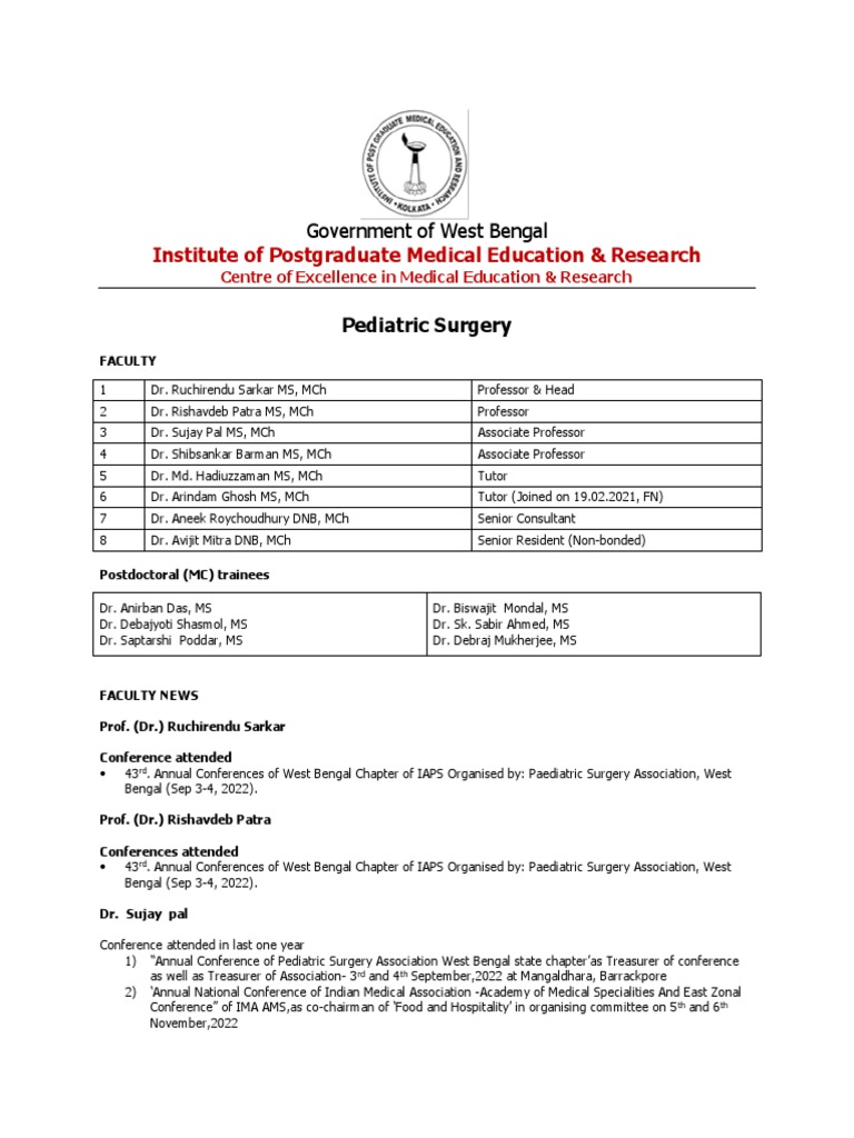 Pediatric Surgery PDF Pathology Pediatrics