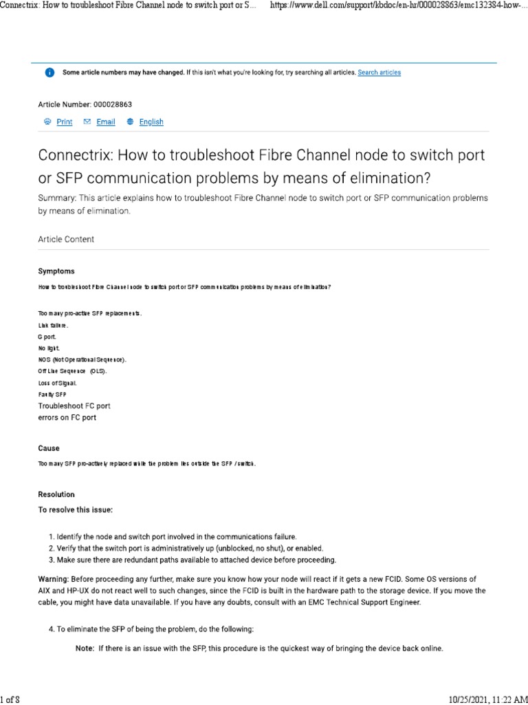 Troubleshooting Brocade PCS Errors | PDF | Computer Hardware | Data ...
