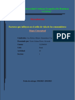 Actividad - 10 Factores Que Influyen en El Estilo de Vida de Los Consumidore