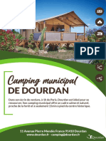 Flyer Camping Dourdan 2023 A5 Haute Qualité Web