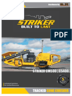 Striker CM500 1350mm Mobile Cone Crusher