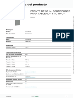 Tableros de Distribución Eléctrica NF - NQC50S