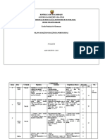 PLANO ANALITICO - PORTUGUS 3a CLASSE - 2022