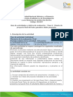 Guia de Actividades y Rubrica de Evaluacion - Paso 6 - Diseño de Proyecto Final Del Hato Ganadero Doble Propósito