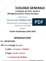 COURS ECOLOGIE GENERALE L0 2022-2023 - Copie