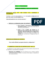 (Resumen) CLASIFICACIÓN LEGAL Y DOCTRINARIA (CONTRATOS) DERECHO CHILE.