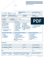 FORMULARIO UNICO DE NOTIFICACION Cta Cte